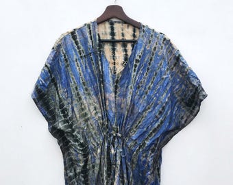 Summer Lightweight Silk Kaftan Women Holiday Kaftan