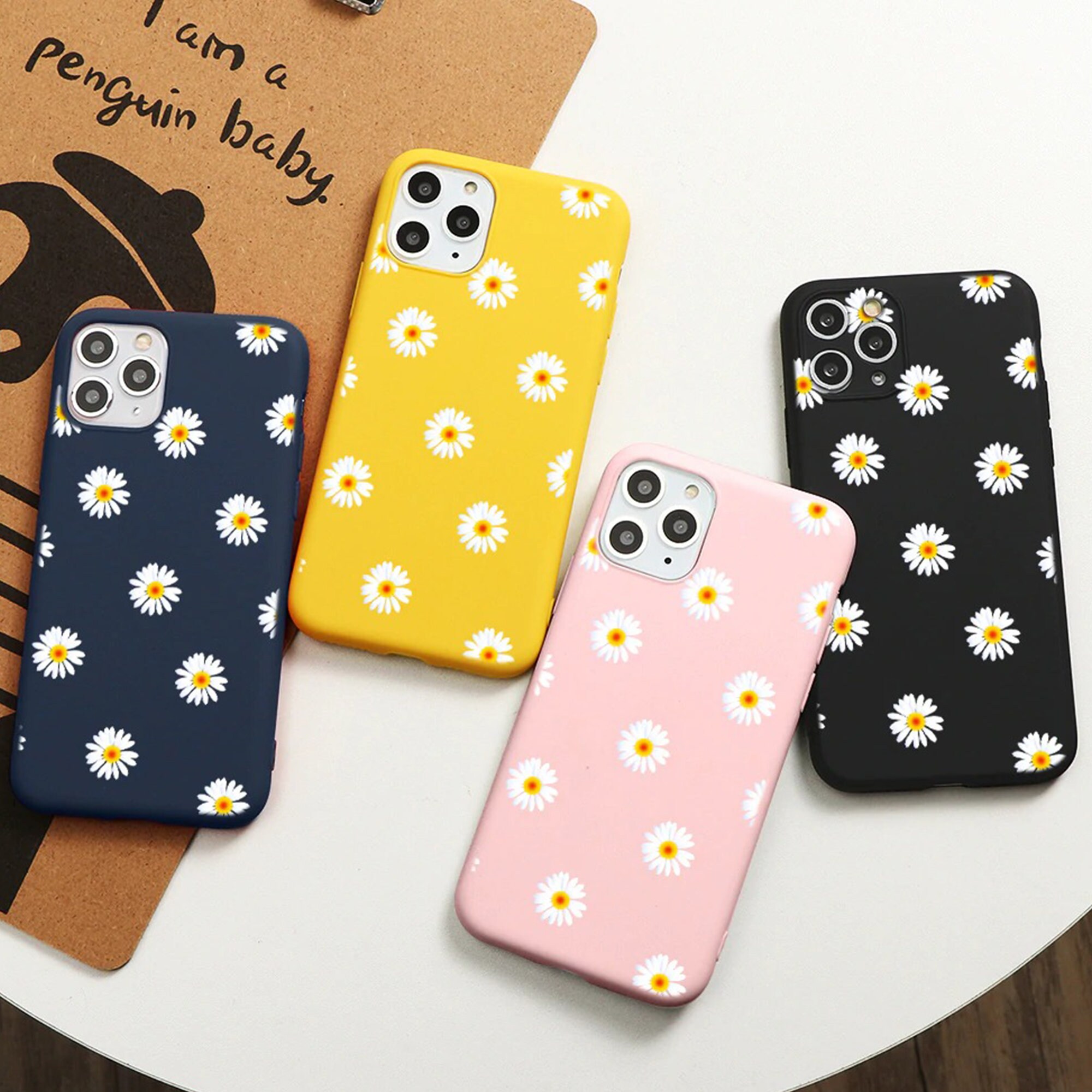 Fashion Art Floral Daisy Flower Phone Case For iPhone 6 case Etsy