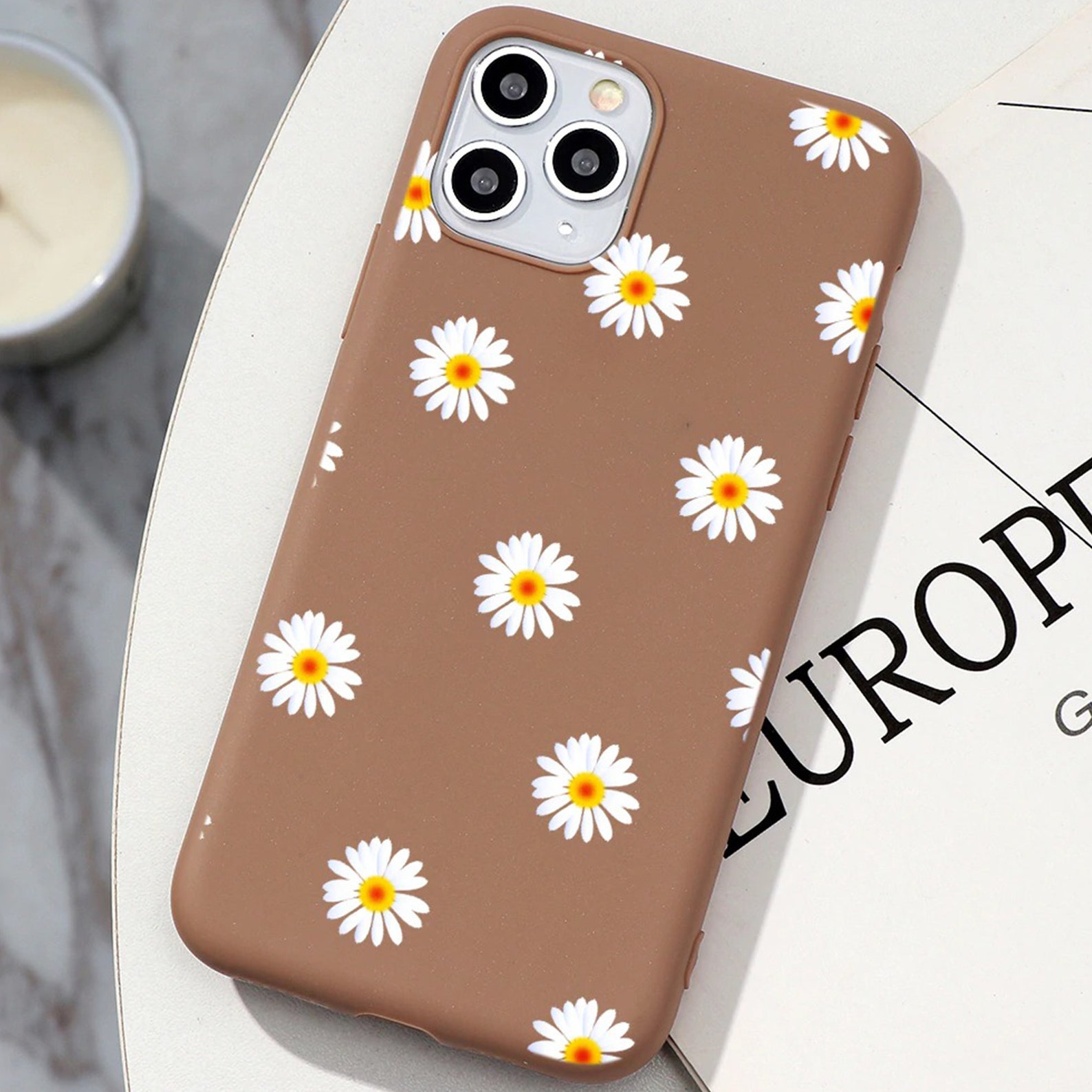Fashion Art Floral Daisy Flower Phone Case For iPhone 6 case Etsy