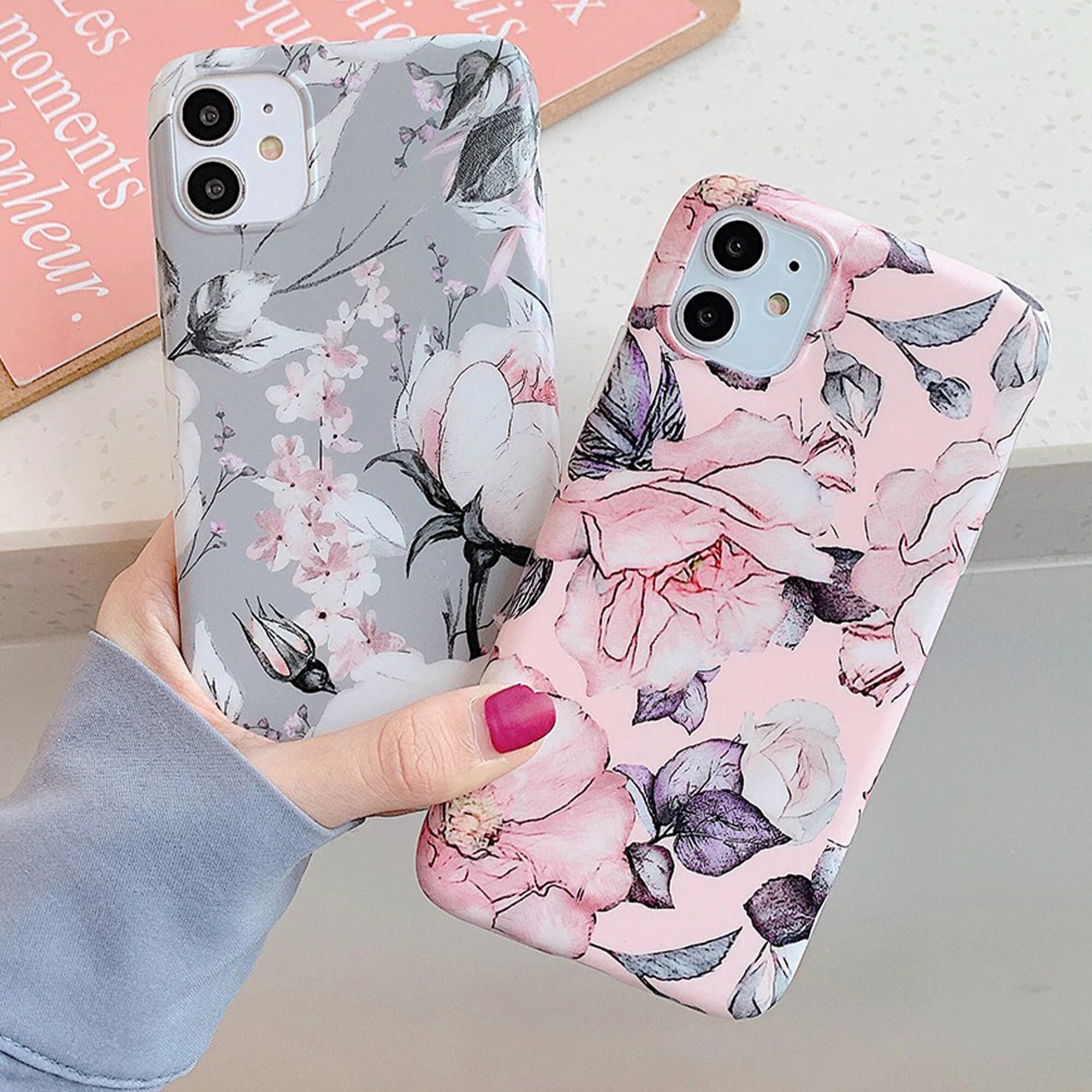 Iphone Pro Case For Girls Flexible Soft Slim Fit Full Etsy Iphone Pro Case For Girls Flexible Soft Slim Fit Full Etsy