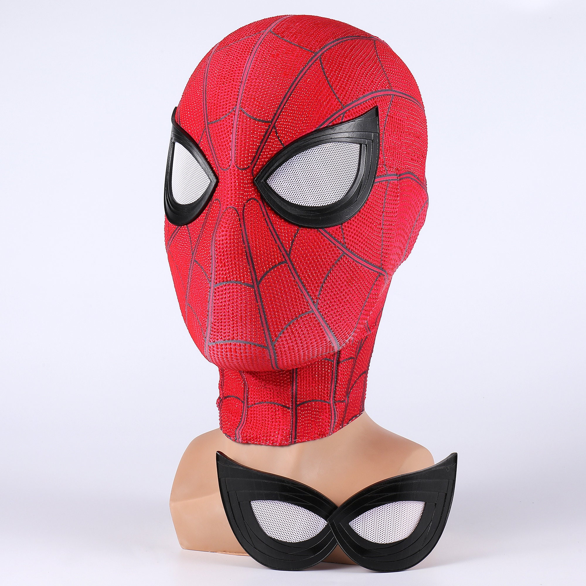Máscara de Spiderman XXF para regreso a casa – Máscara de Spiderman Cosplay  Hero para adultos (rojo) : : Juguetes y Juegos