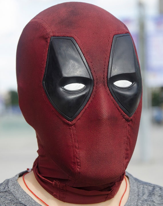 Deadpool Mask Adult Cosplay Mask Movie Version - Etsy