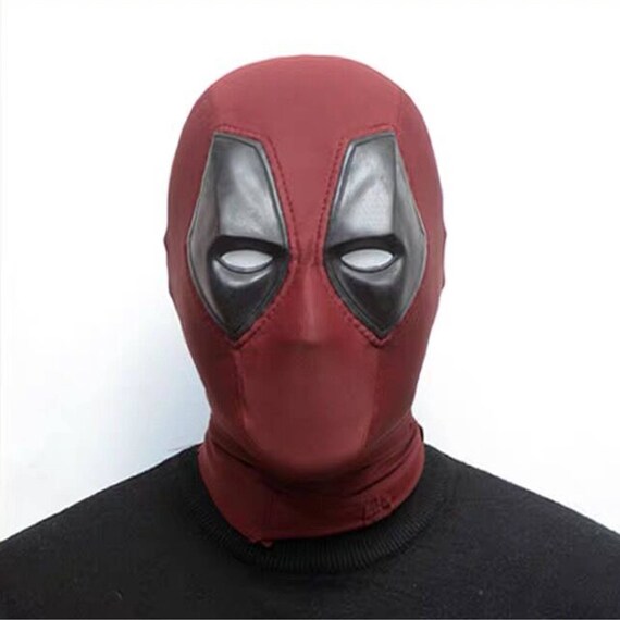 Deadpool Mask Adult Deadpool Cosplay Mask Movie Version Dead Etsy Singapore