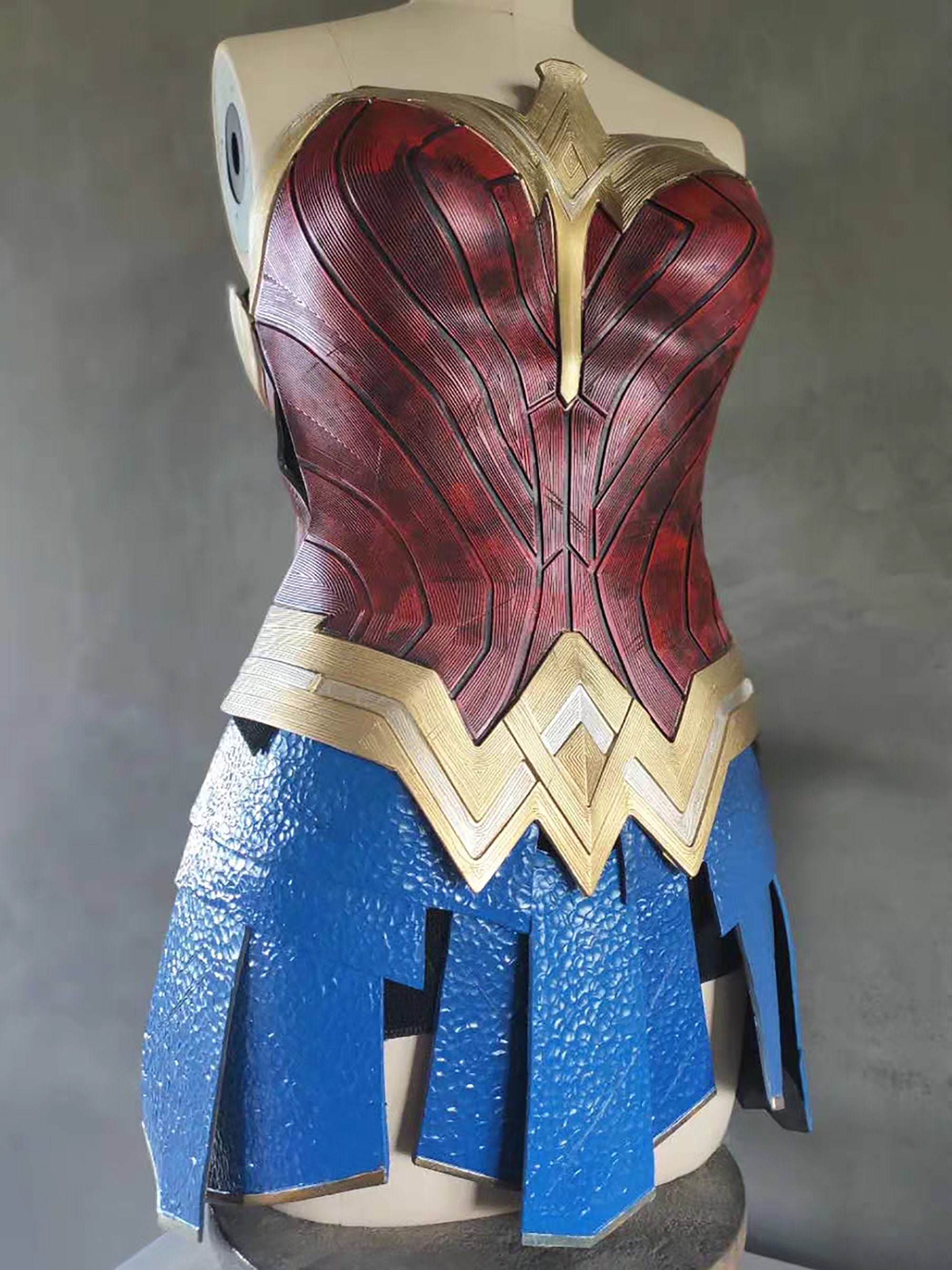 Wonder Woman 1984 Inspired Corset with Skirt WonderWoman | Etsy