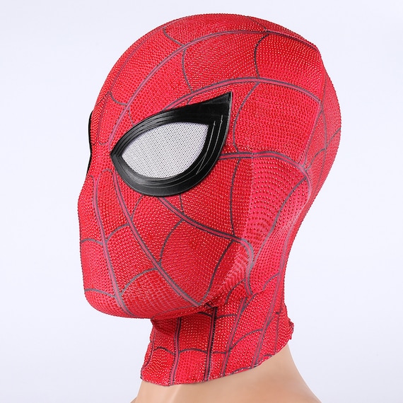 New Spider-man No Way Home Face Mask Spiderman Hood Cosplay Costumes  Halloween
