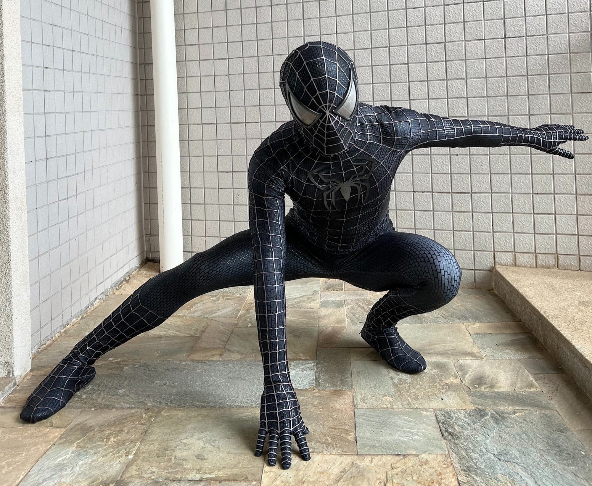 Venom Black Spiderman Suit Costume Cosplay Sam Raimi Venom - Etsy Sweden