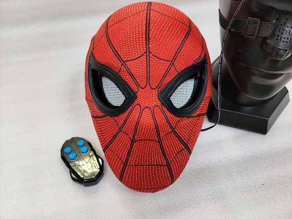 Masque Spiderman, Spider Man Homecoming Masque de cosplay amélioré