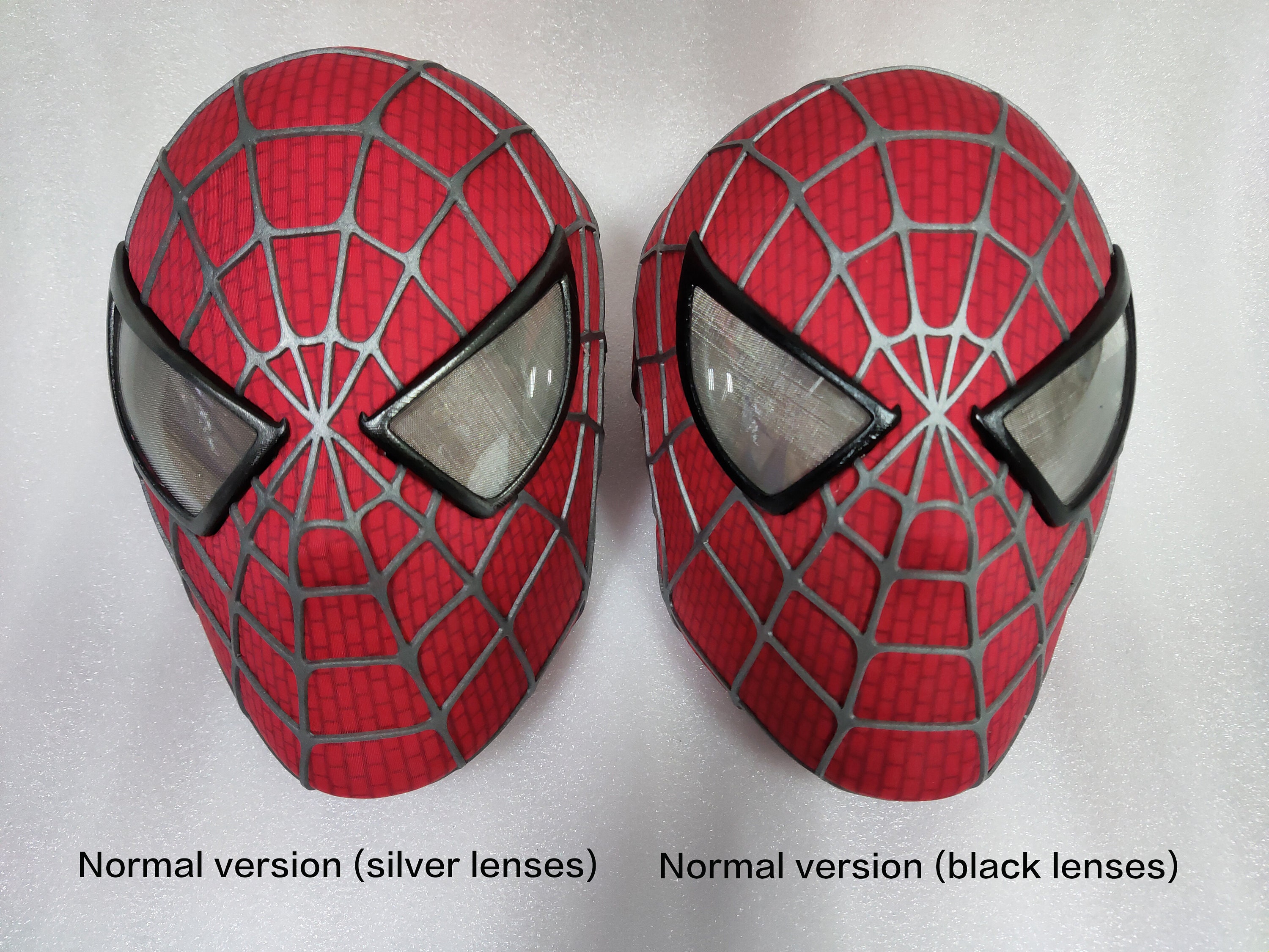 Máscara de Spiderman Sam Raimi Spider Man Máscara mejorada Adultos con cara  y correas 3D Traje de cosplay de Spiderman, réplica de accesorios de  película portátil -  México