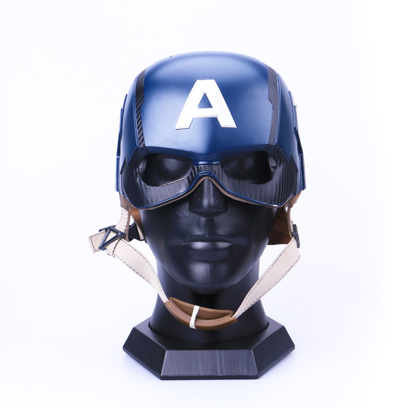 Captain America Helmet Captain America Mask Captain America Etsy