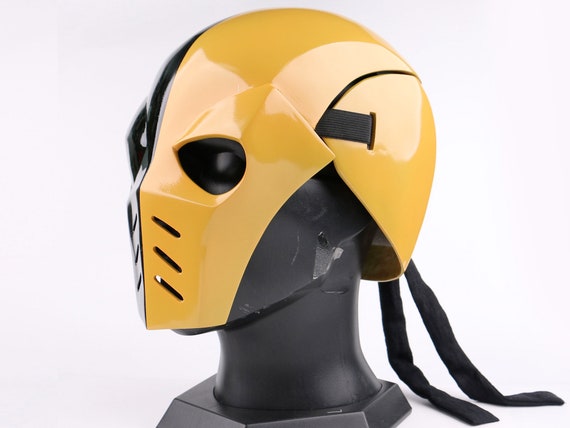 Deathstroke Helmet Green 2 Deathstroke Cosplay Etsy