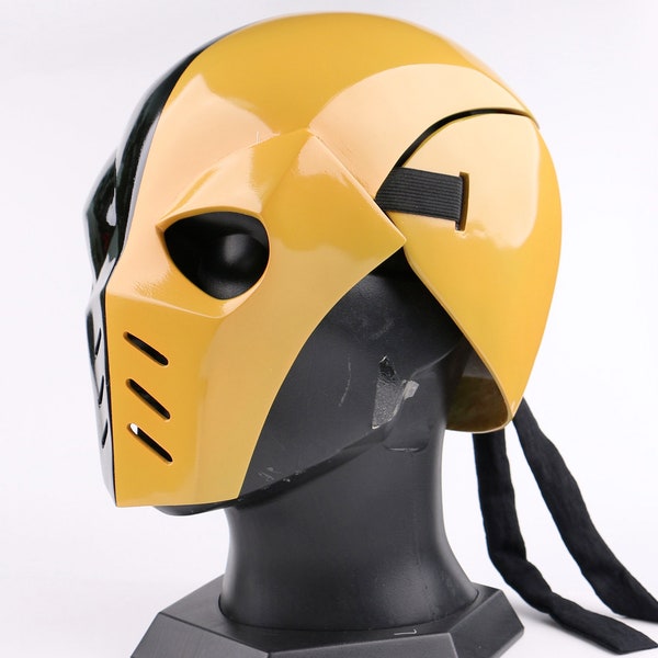 Deathstroke Helmet, Green arrow 2 Deathstroke Cosplay, Deathstroke Mask, Slade Wilson Cosplay Mask, Wearable Mask Movie Prop Replica