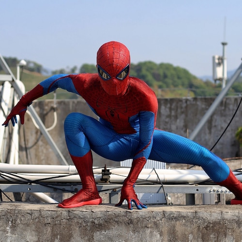 The Amazing Spiderman Suit Amazing Spiderman 1 Cosplay Suit - Etsy