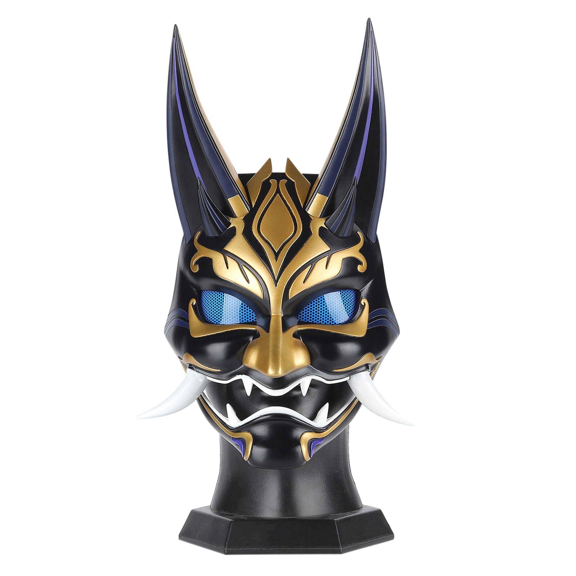 Genshin Impact Xiao Mask Xiao Mask with LED Anime Cosplay Etsy