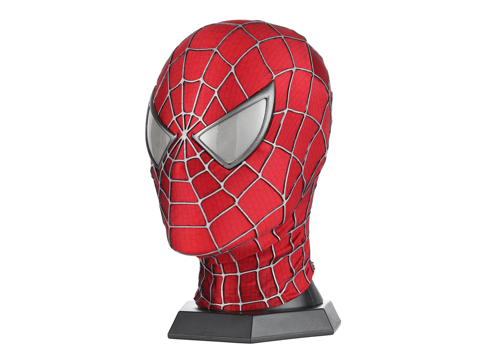 Máscara de Spiderman Sam Raimi Spider Man Máscara mejorada Adultos con cara  y correas 3D Traje de cosplay de Spiderman, réplica de accesorios de  película portátil -  México