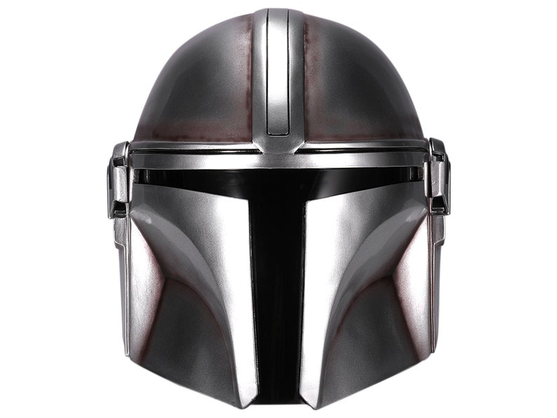 Star Wars Mandalorian Helmet Mandolorian Metal Steel Helmet Etsy