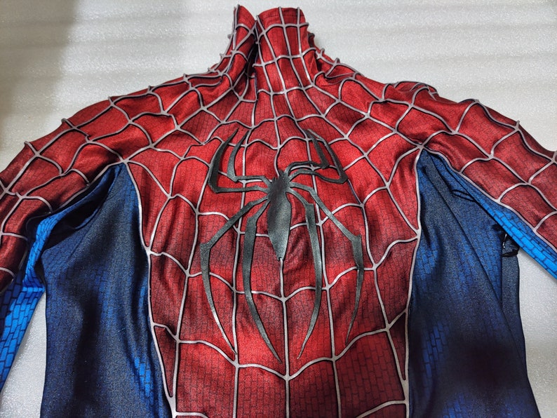 Spiderman Costume Suit Cosplay Sam Raimi Spider-man Upgraded - Etsy