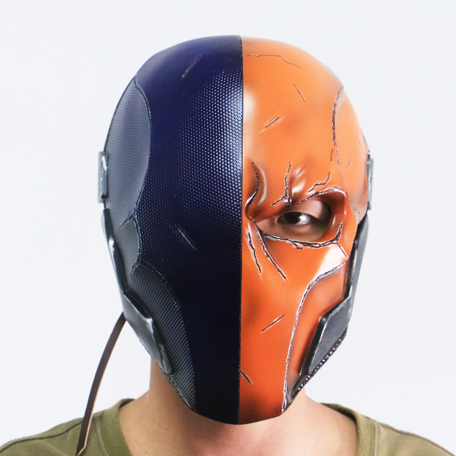 Deathstroke Helmet Deathstroke Cosplay Deathstroke Mask Etsy