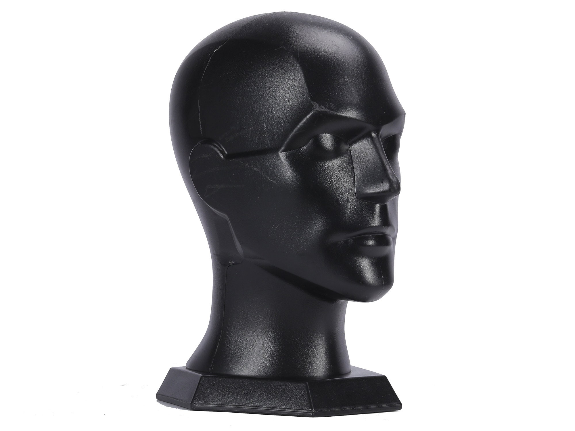 Styrofoam Head Display Stand, Foam Head Stand, Costume Mask Display, Great  for Displaying Any Mask, 3D Printed 