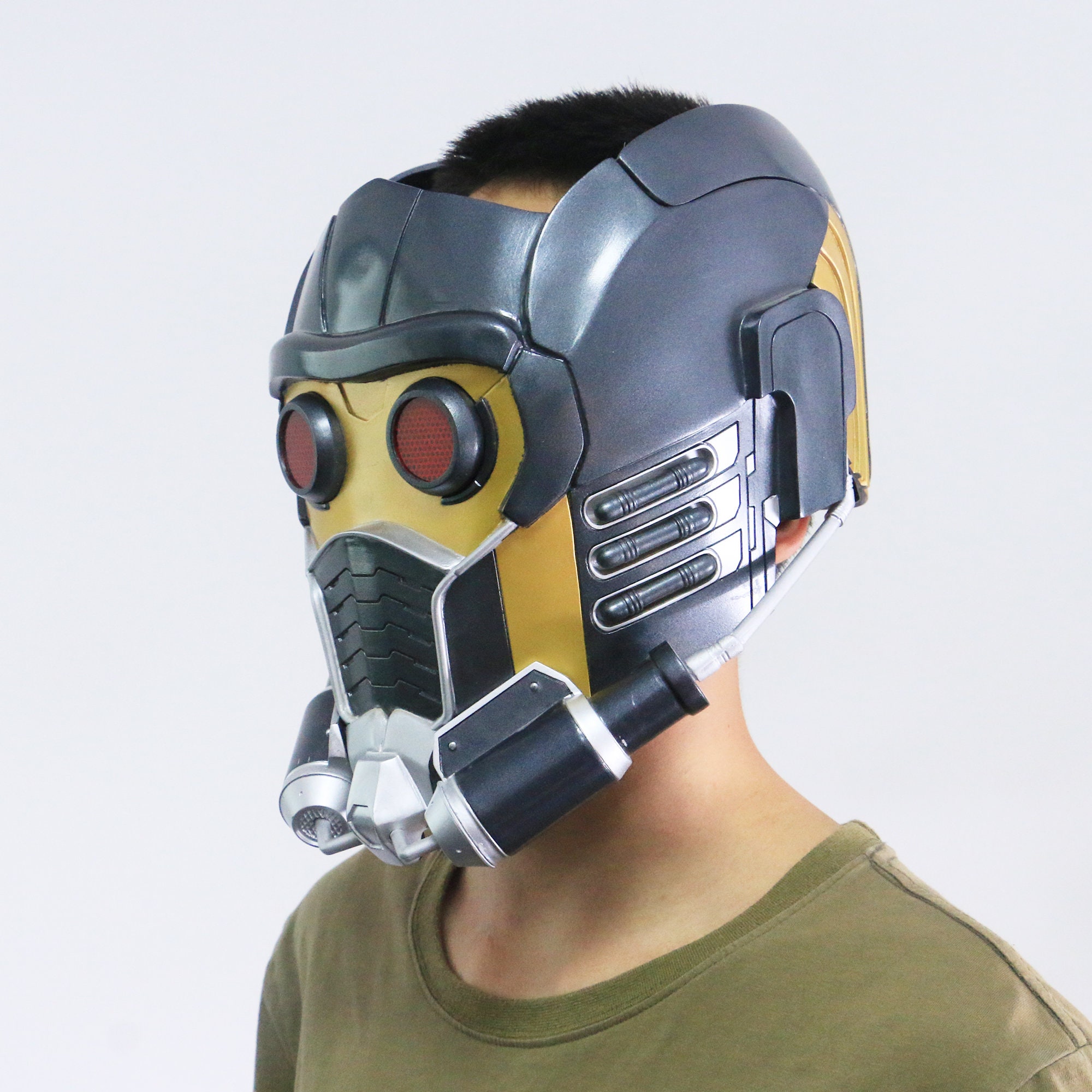 Star Lord Helmet Star Lord Mask Star Lord Cosplay Peter Etsy