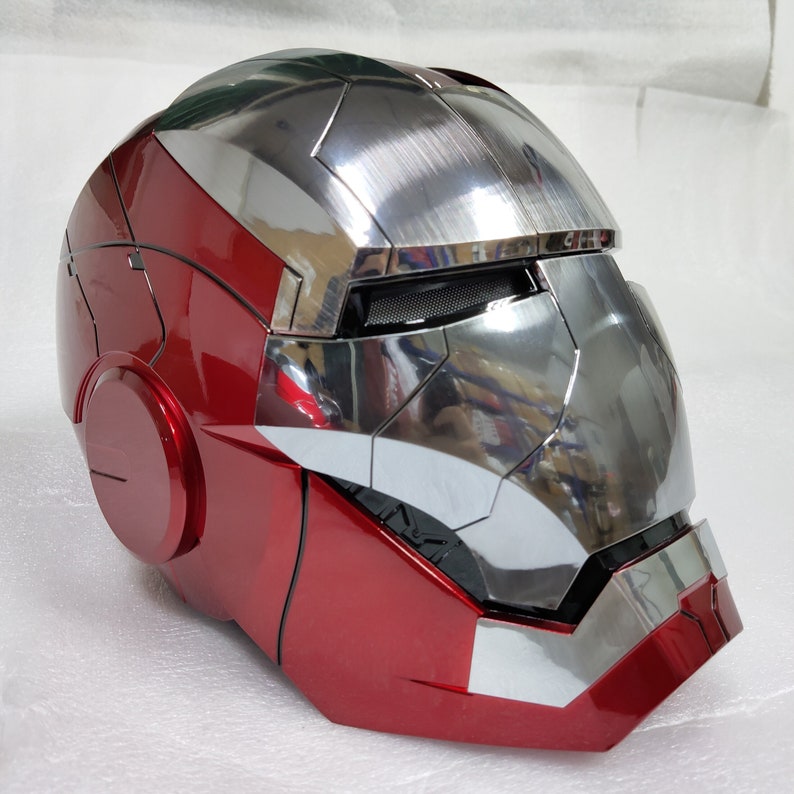 Iron Man Helmet Electronic Mark 5 Helmet Life Size Ironman | Etsy