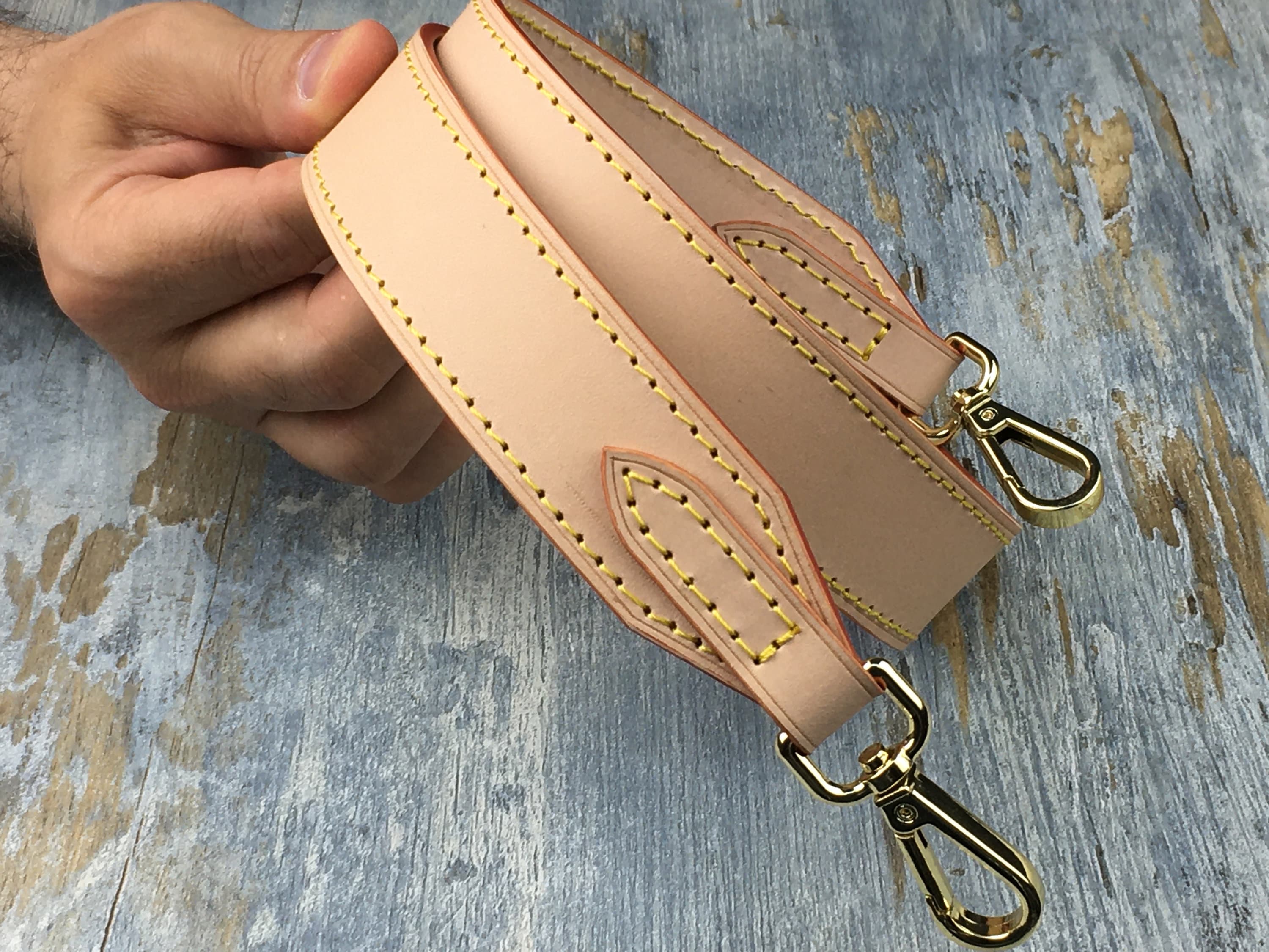 30mm Vachetta Leather Strap / Shoulder Crossbody Replacement 