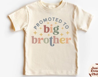 Gepromoveerd tot Big Brother Shirt, toekomstige Big Brother, Big Brother Shirts Zwangerschap aankondiging, Baby aankondiging Shirt