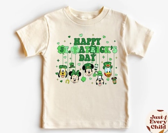 St Patrick's Day Disney Sweater, Mickey And Friends Sweatshirt, St Patrick's Day Epcot Sweater, Toddler Shirt, Toddler Patrick's Shirt