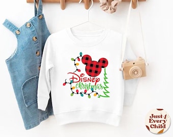 Kids Disney Christmas Sweater, Mickey's Christmas Sweatshirt, Toddler Christmas Sweater, Mickey Very Merry Xmas