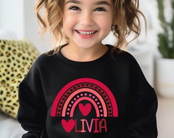 Personalized Valentine Day Sweater, Custom Birthday Gift, Custom Sweatshirt, Valentine Day Sweater