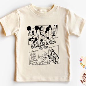 Mickey And Friends T-Shirt, Kids Tee, Mickey Shirt for Toddler