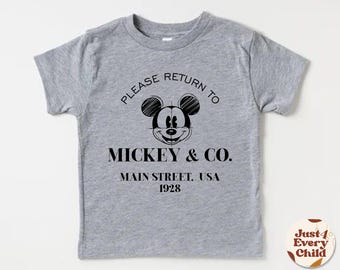 Koszulka z Myszką Miki, prezent dla dzieci, koszulka dla dzieci z Myszką Miki, koszulka retro z Myszką Miki