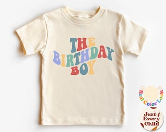 The Birthday Boy Shirt, Cute Retro Kids Shirt, Toddler & Youth Tee, Birthday Boy Gifts, Birthday Natural Bodysuit, Birthday Sweatshirt