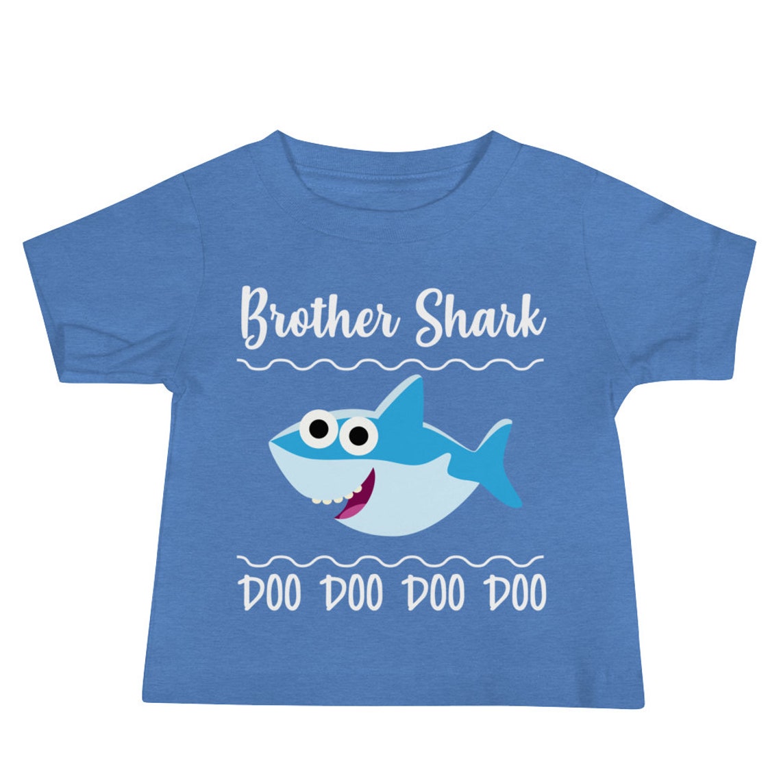 Brother Shark Baby Tee | Etsy