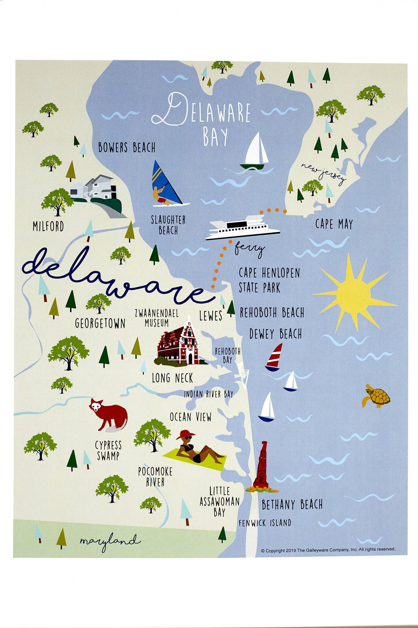 Delaware Beach Print Etsy - Il Fullxfull.2403081375 P5k4