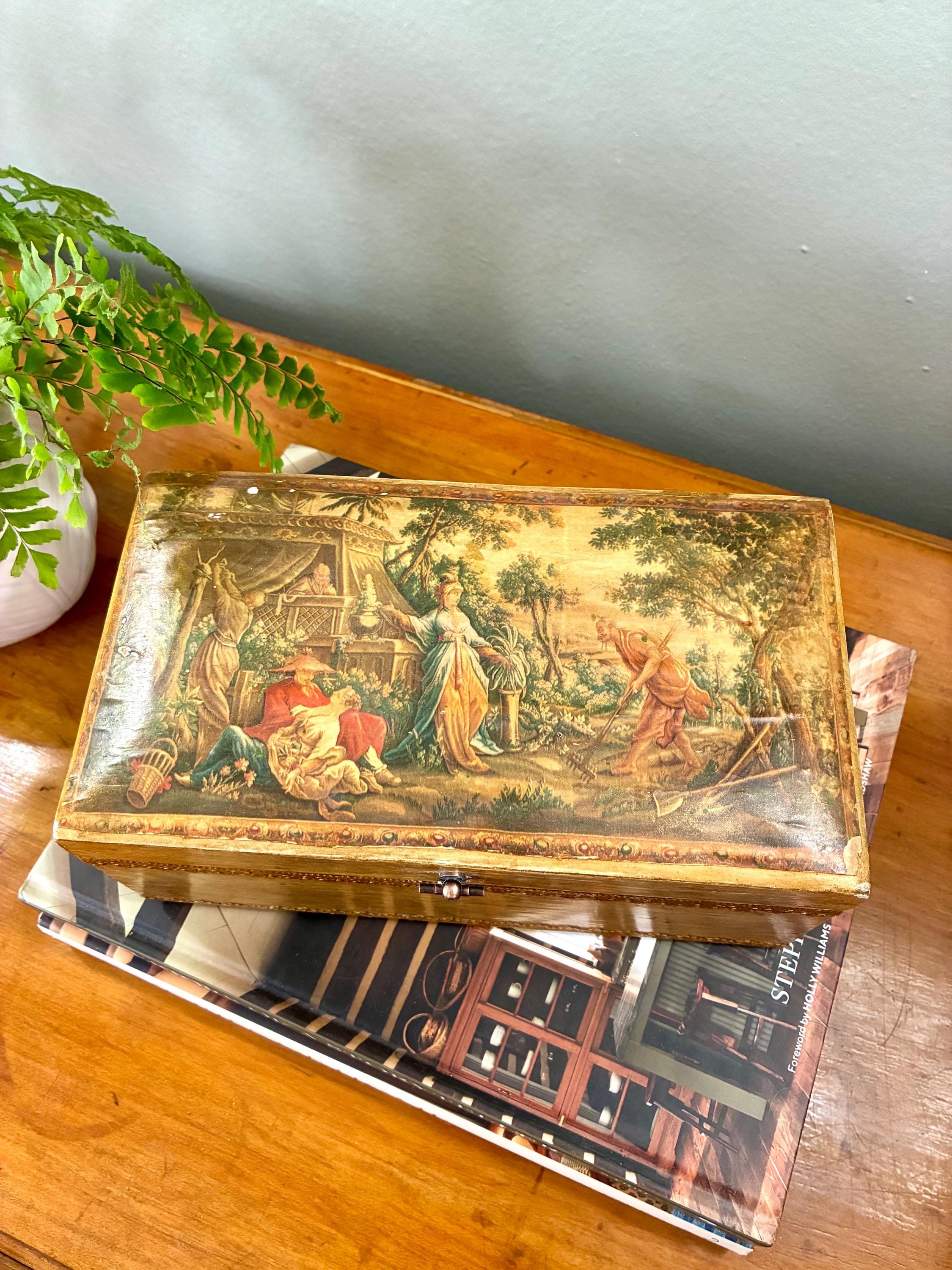Florentine Jewelry Box - Etsy