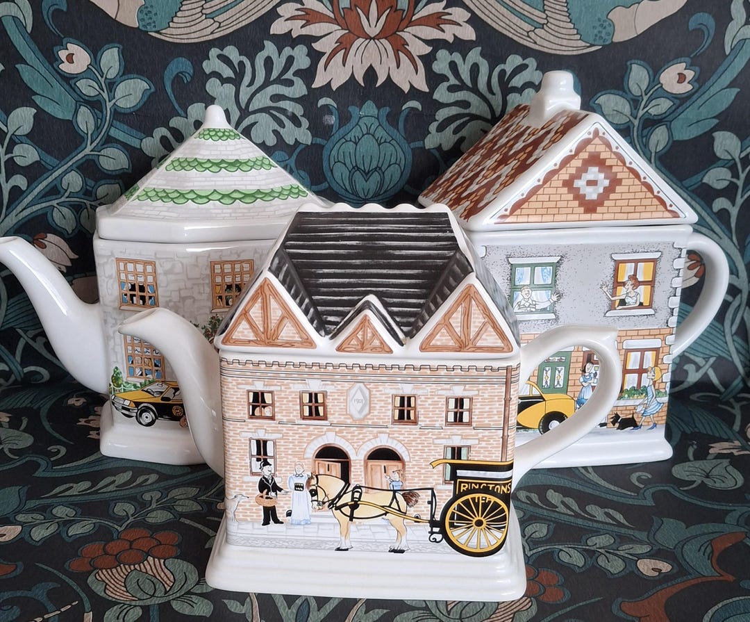 Ringtons Collectable Teapots House Collectors Teapots Wade Ceramics Tea ...