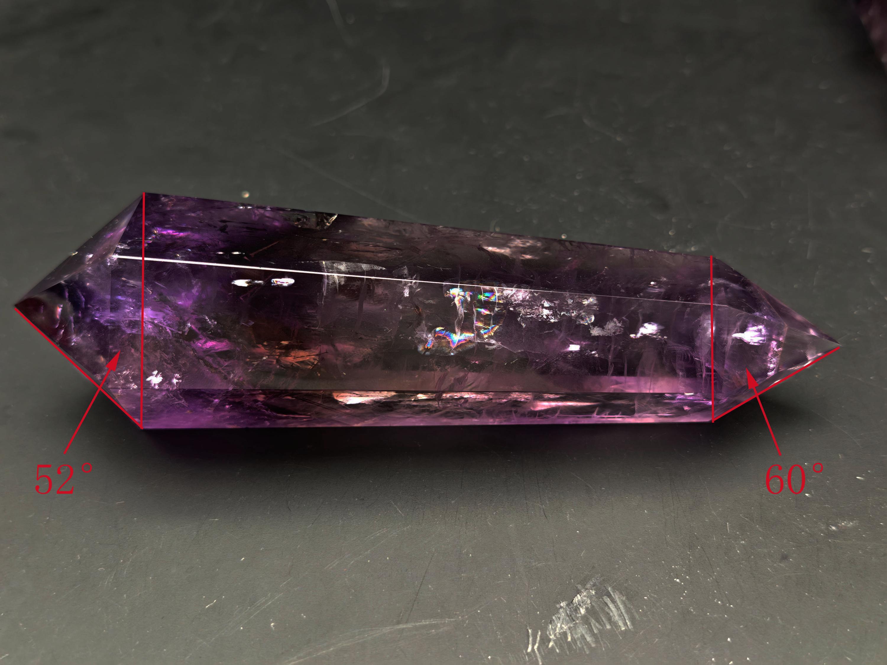 アメジスト　フォーゲル アメジスト フォーゲル Laurel Glass Vase - Small Amethyst