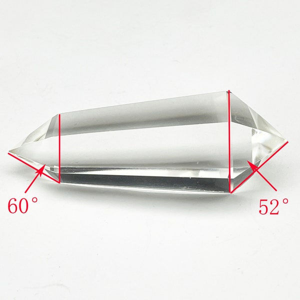 Klarer Quarzkristall, 6-seitiger Vogel-Stil, Kristallspitze, Metaphysische, Heilende Kristalle und Steine A040620