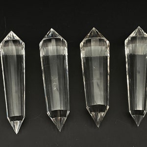 Klarer Quarz Kristall, 24 seitig Vogel Stil, Crystal Point, Metaphysische, Heilende Kristalle und Steine A061518