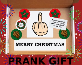Finger Box Prank Stickers Gag Gift, Prank Present, Stick at the Bottom of  an Empty Box and Give as a Gift -  Sweden