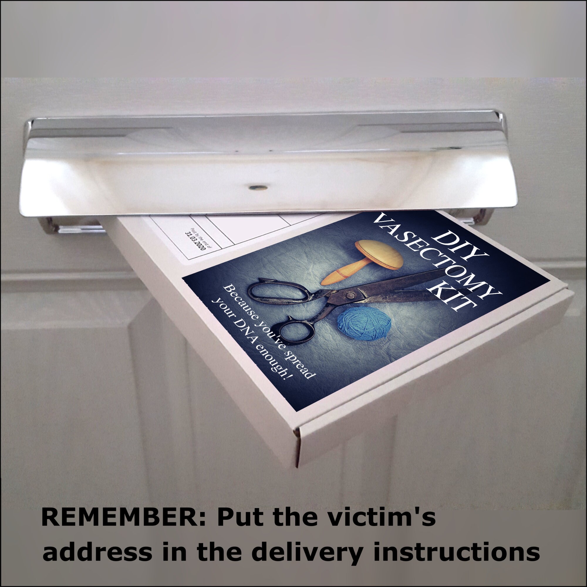 DIY VASECTOMY KIT Prank Mail Post Gift Gag Box Funny Etsy Canada