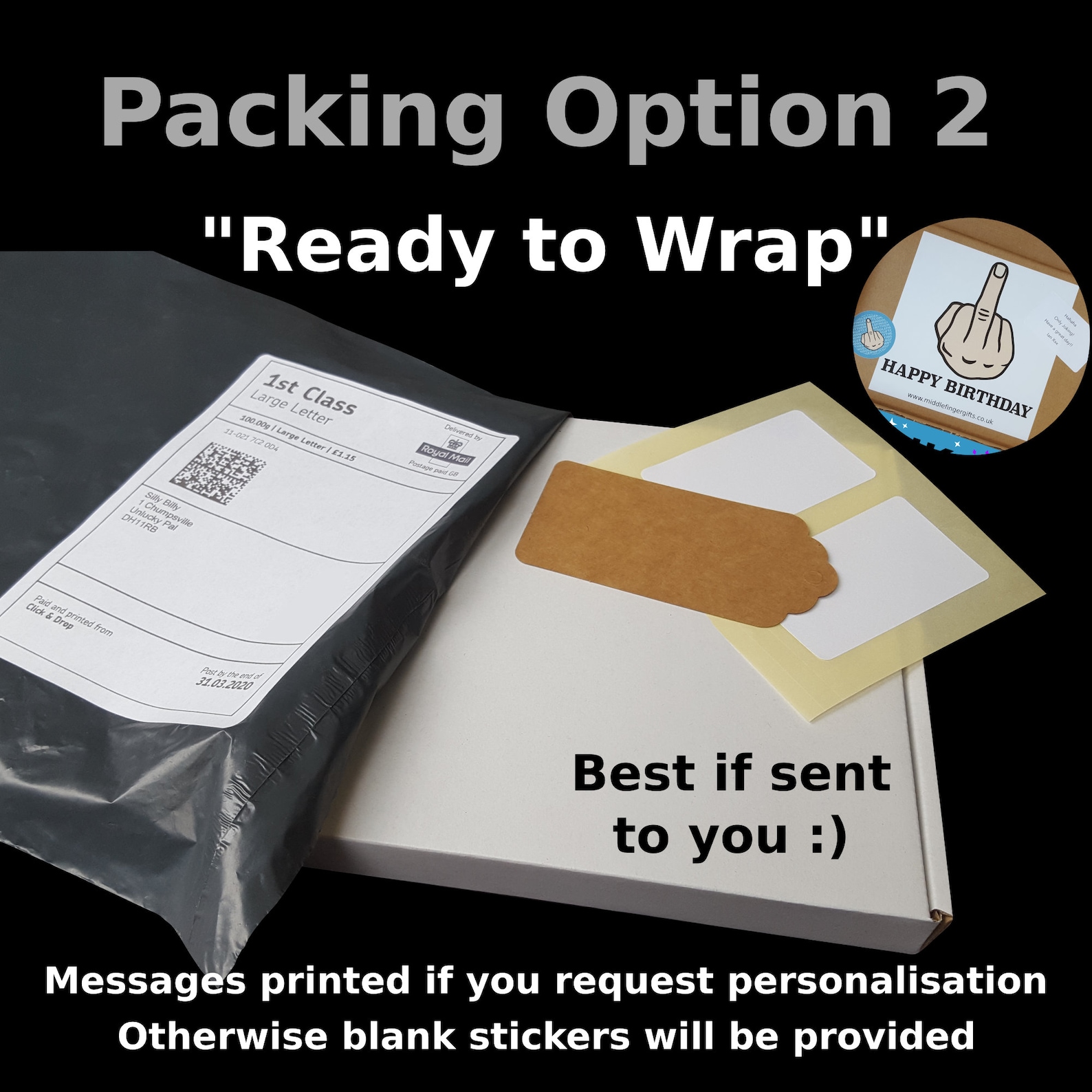 Finger Box Prank Mail Post Gift Box Gag Funny Birthday Etsy