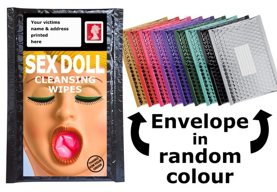 Sex Doll Wipes - Prank Mail Post Gift Gag - Funny Birthday, Christmas  Present - Sent Directly to Loved One/victim (100% Anonymous) - Etsy UK