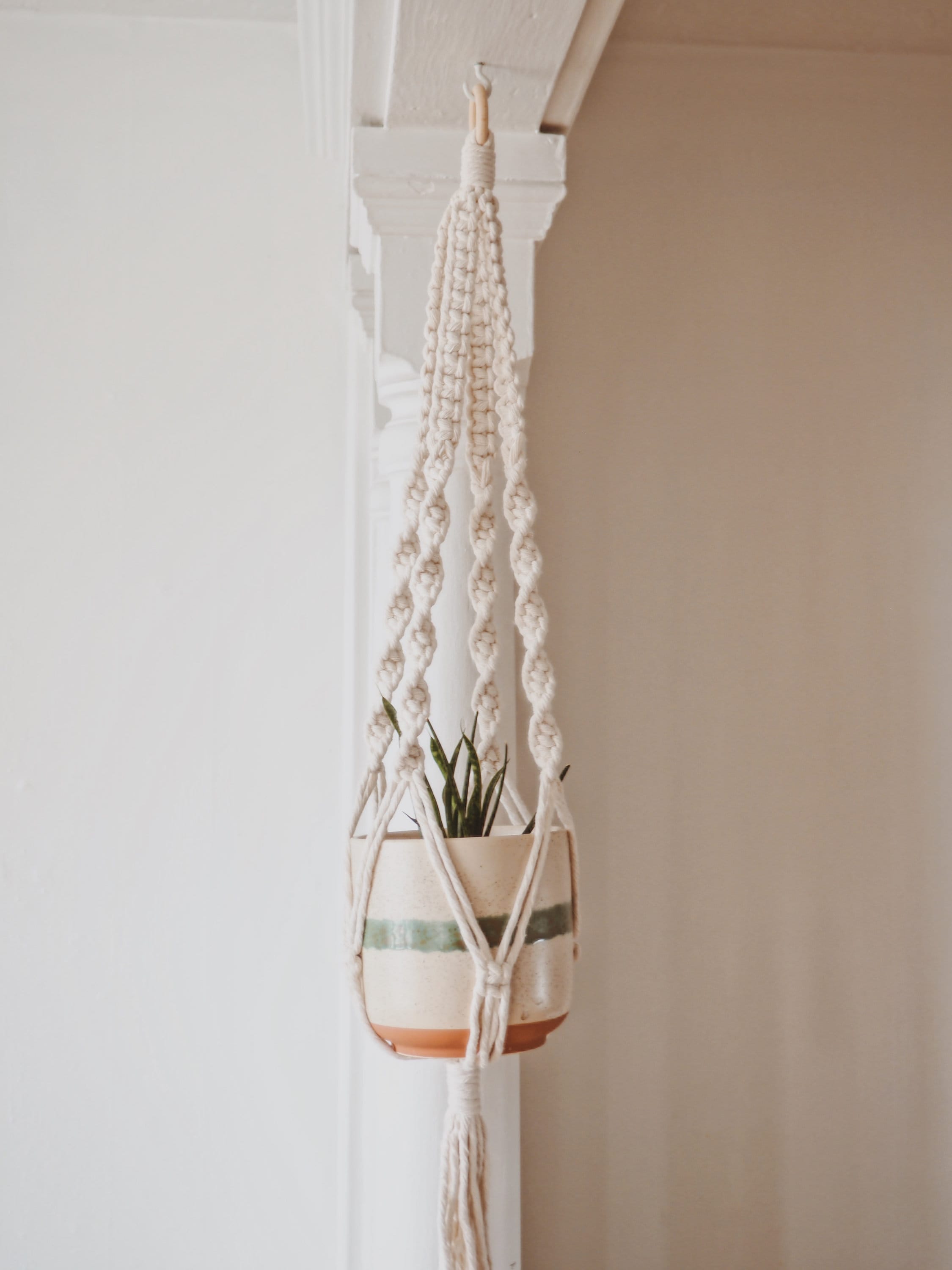 Boho Macramé Plant Hanger The Vincent 1D9