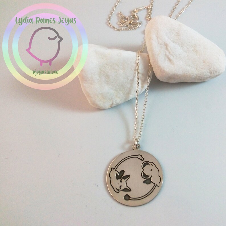 Gifts Girls Handmade Jewelry Keros Necklace /& Spinel Card Captor Magical Girl Sterling Silver 925 Kawaii Jewelry