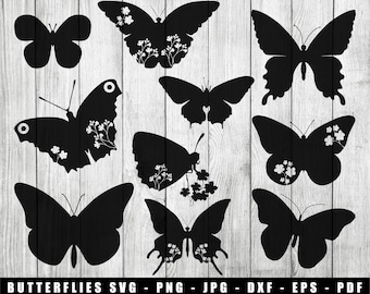 Schmetterlinge SVG, Schmetterlinge SVG, Schmetterlinge SVG, Schmetterlinge Png, Schmetterlinge Vektor, Schmetterling Silhouette
