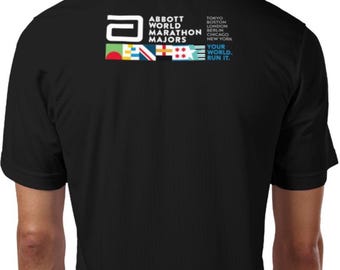 Customisable World Marathon Majors T-shirt (6-stars or 7-stars) - Etsy
