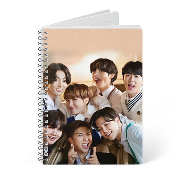 Bts Notebook Etsy