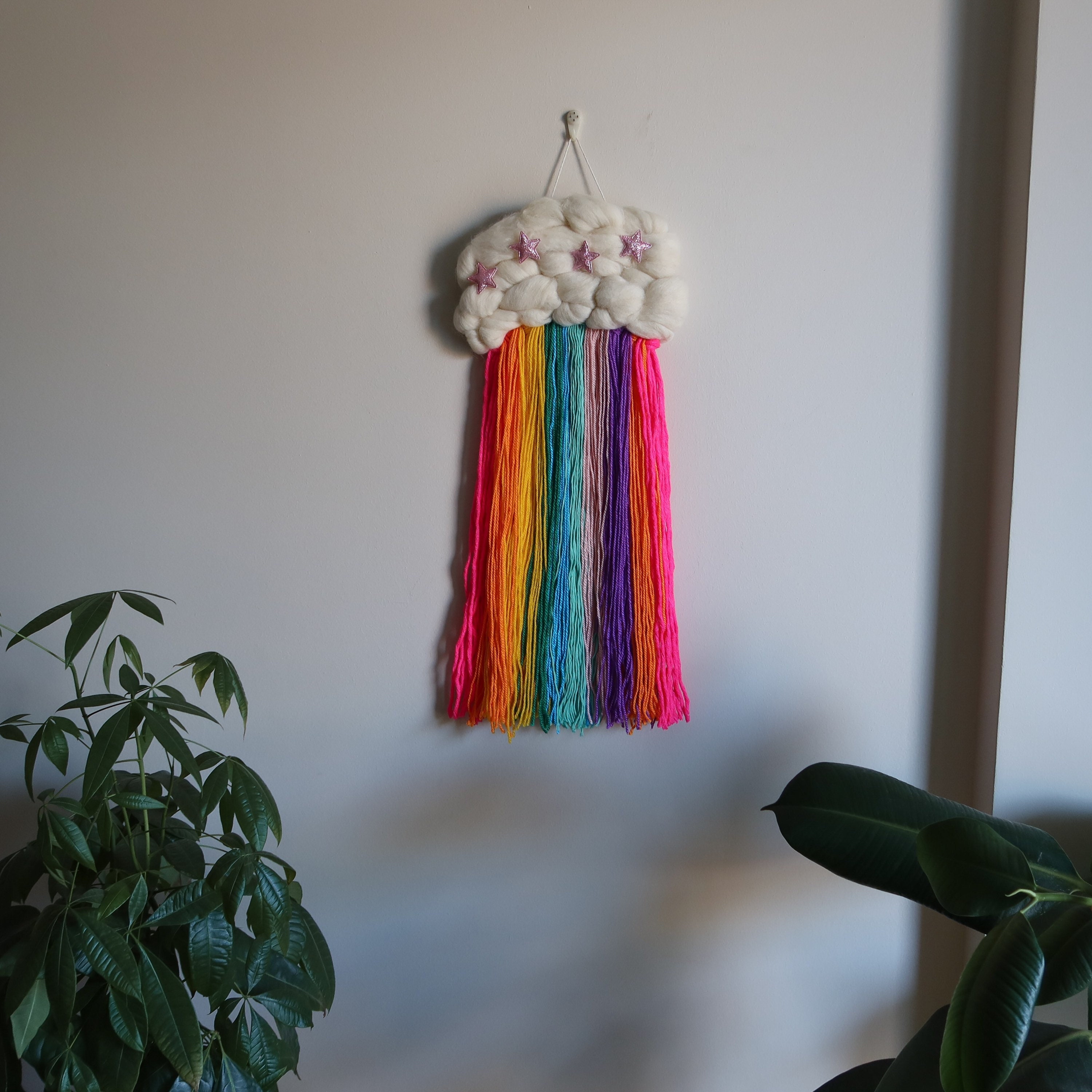 Cloud Wall Hanging Cloud Wall Decor Nursery Wall Art Puffy Etsy