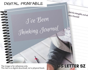 Get Your Life Together: A Digital Printable Journal With How to Set Yourself Up to Journal eBook | Digital Printable